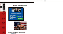 Desktop Screenshot of muscle-fitness-training.com