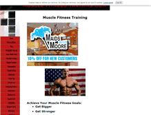 Tablet Screenshot of muscle-fitness-training.com